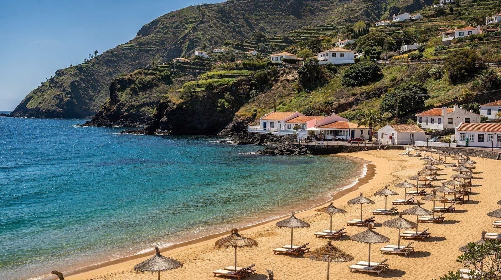 Machico Beach: Madeira's Imported Golden Sand