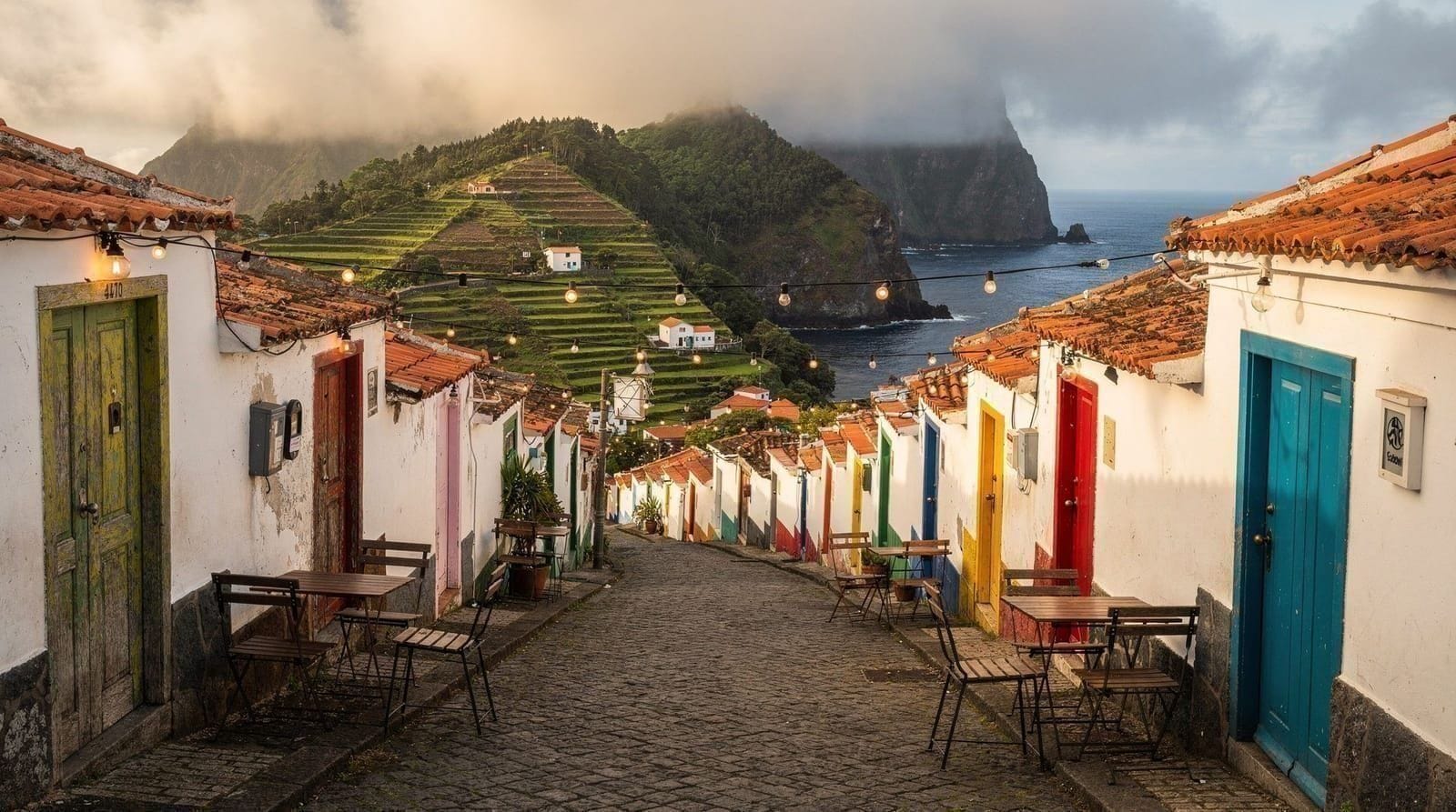 Funchal Old Town: Rua de Santa Maria and the Painted Doors